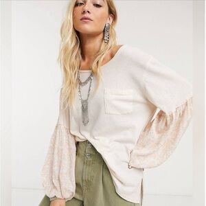 We The Free People Large Jade Long Sleeve Top